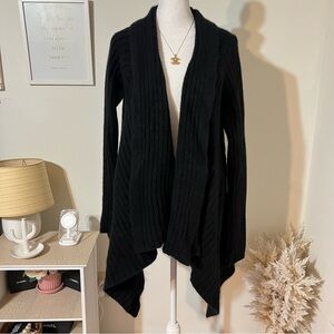 Cashmere black cardigan